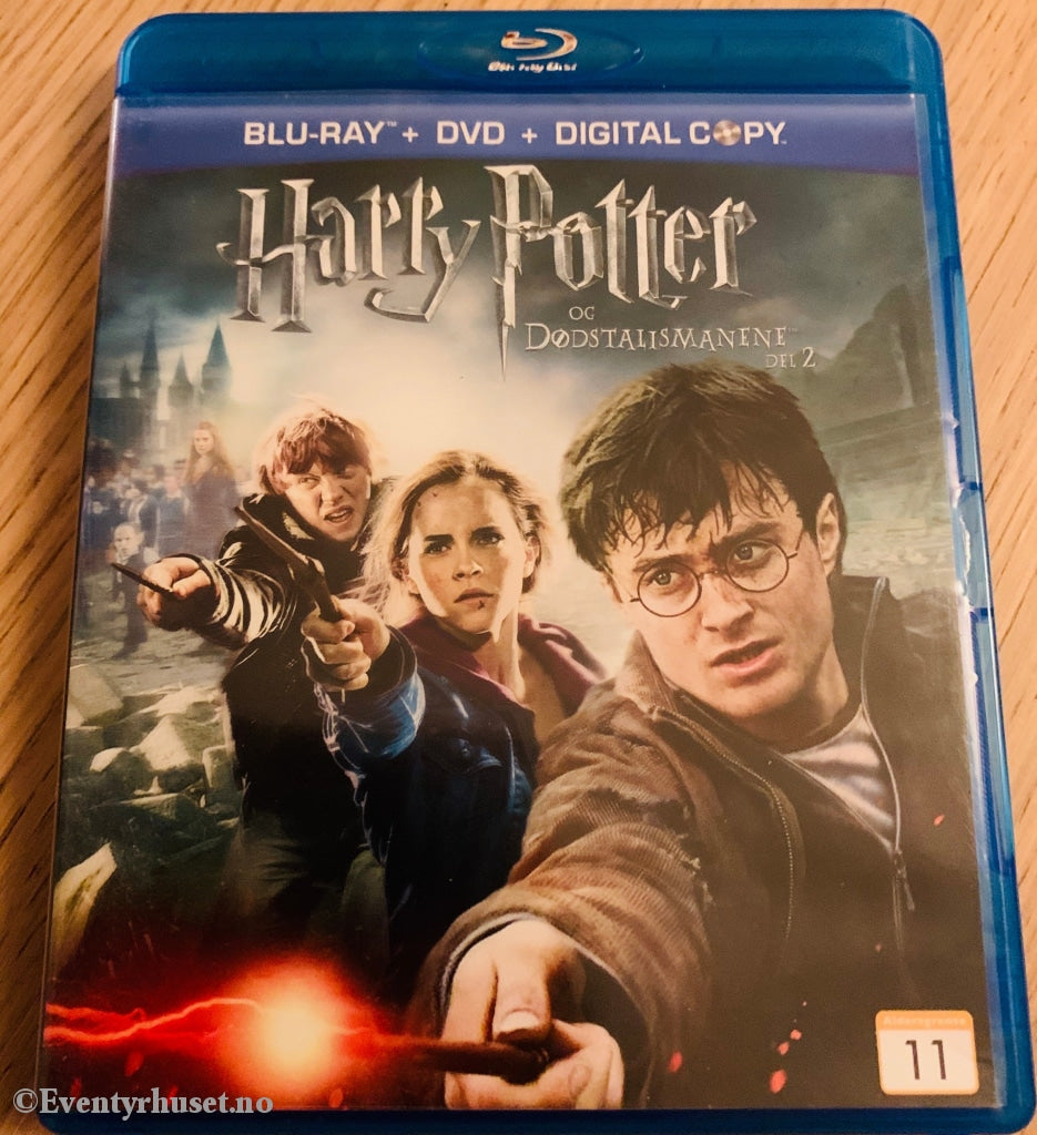 Harry Potter Og Dødstalismanene. Del 2. Blu-Ray. Blu-Ray Disc