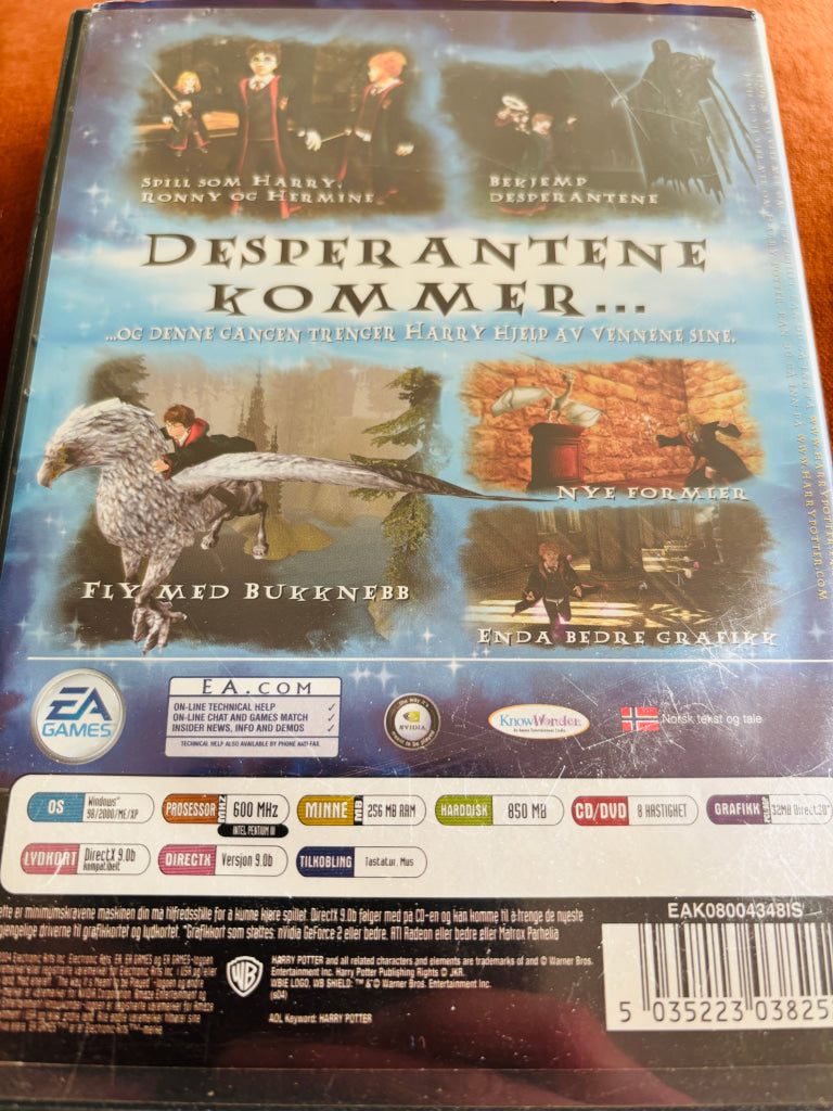 Harry Potter og fangen fra Azkaban. PC spill.