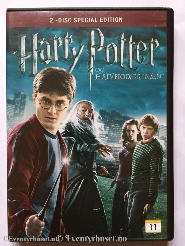 Harry Potter Og Halvblodsprinsen. Dvd. Dvd