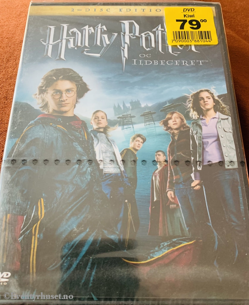 Harry Potter Og Ildbegeret. 2005. Dvd. Ny I Plast! Dvd