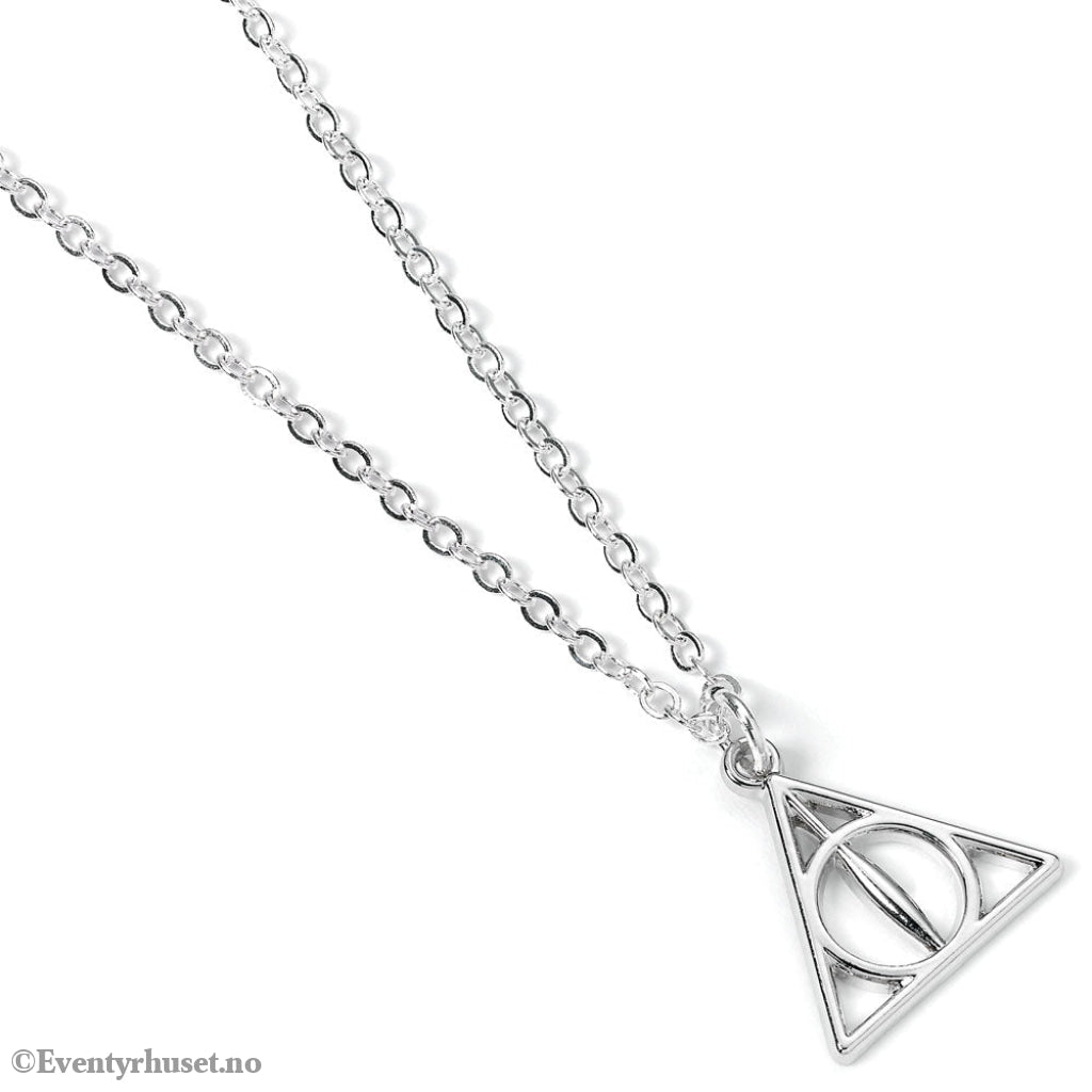 Harry Potter Pendant & Necklace Deathly Hallows (silver plated) Fashion & Accessories