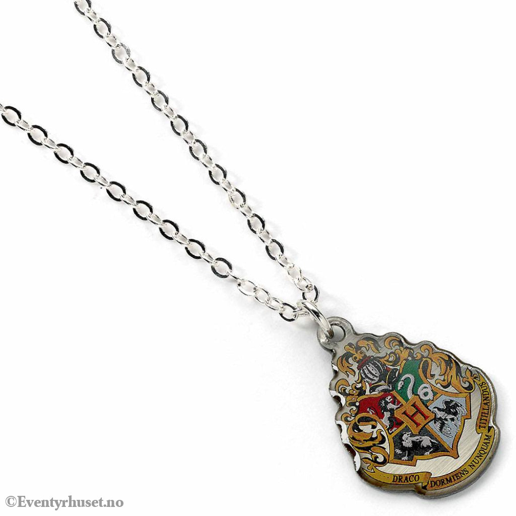 Harry Potter Pendant & Necklace Hogwarts (silver plated) Fashion & Accessories