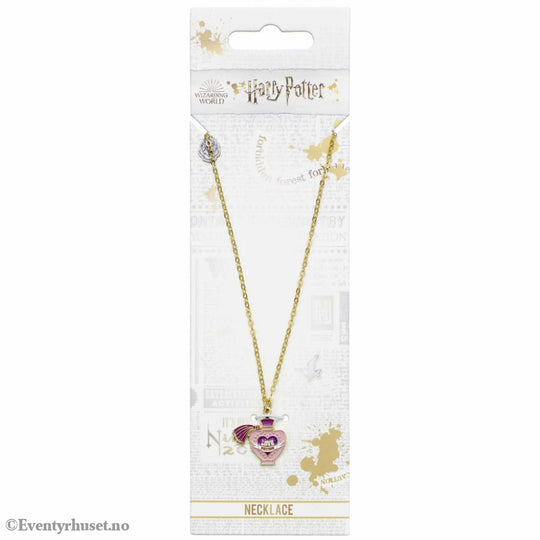 Harry Potter Pendant & Necklace Love Potion (Gold plated) Fashion & Accessories