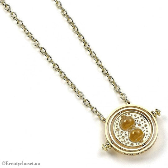 Harry Potter Pendant & Necklace Spinning Time Turner (gold plated) Fashion & Accessories