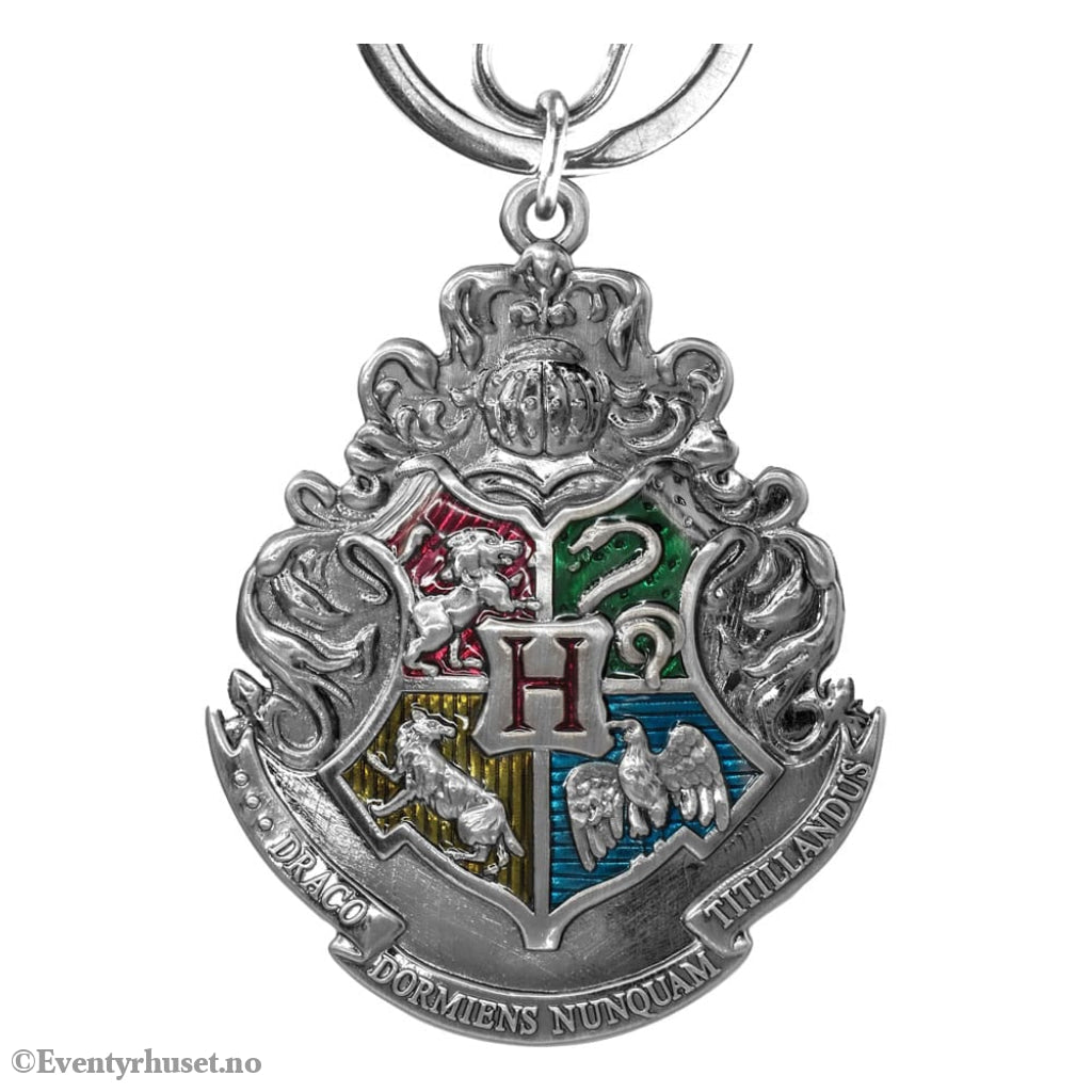 Harry Potter Pewter-Keychain Hogwart Crest Fashion & Accessories