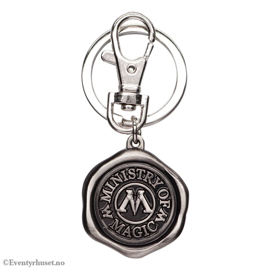 Harry Potter Pewter-Keychain Ministry of Magic Fashion & Accessories