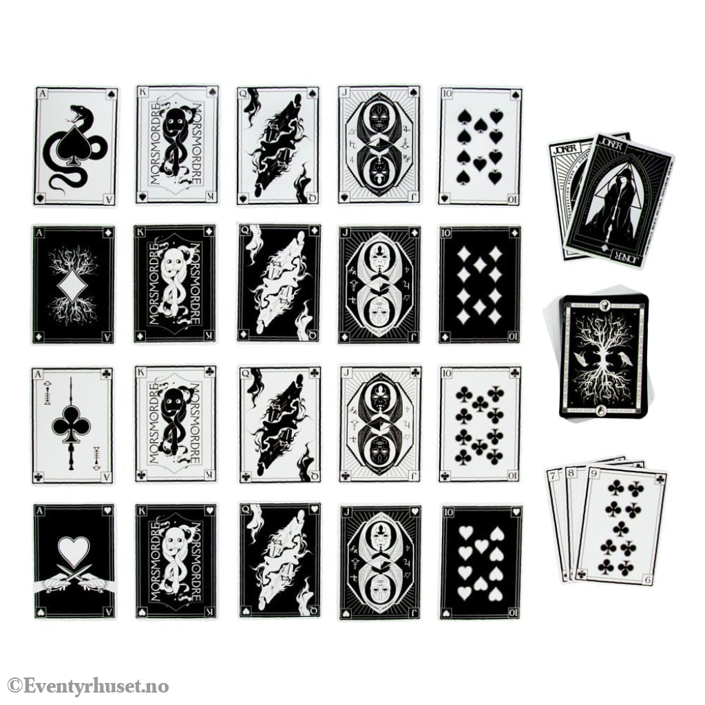 Harry Potter Playing Cards Dark Arts Games