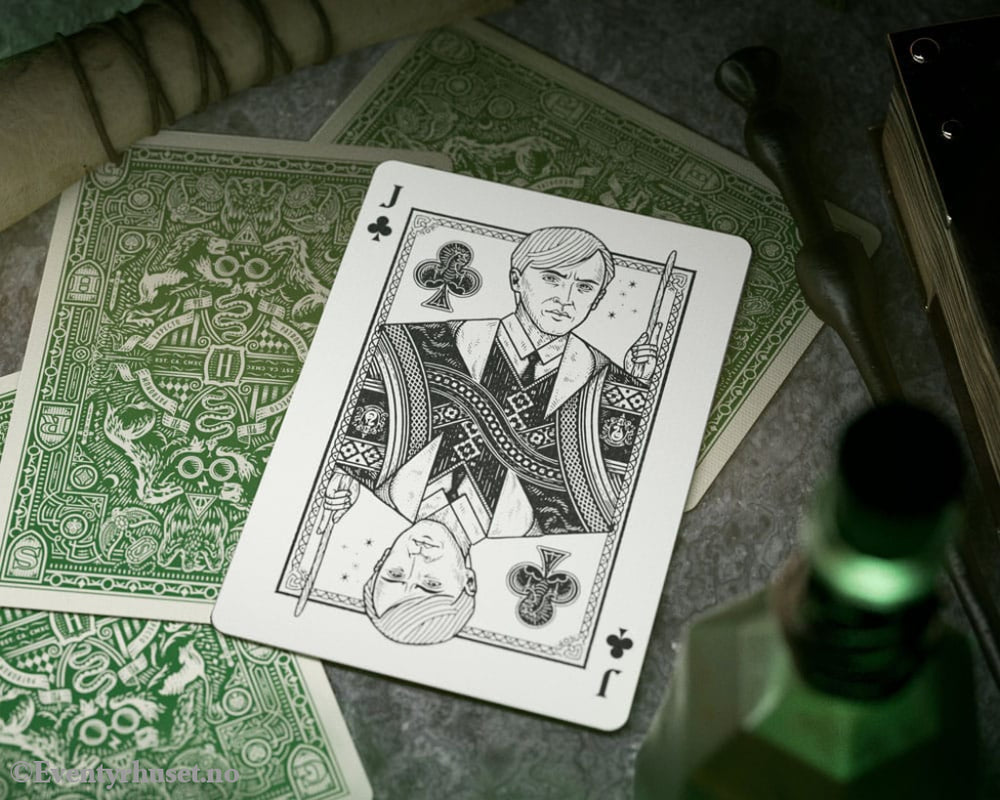 Harry Potter Playing Cards Green Version Games