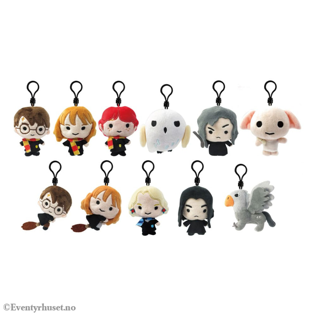 Harry Potter Plush Bag Clips Display (24) Fashion & Accessories