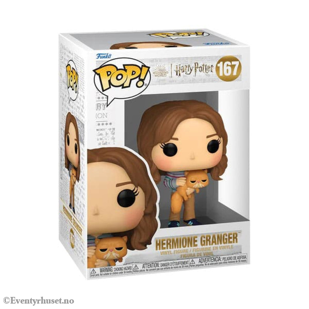 Harry Potter POP & Buddy! Movies Vinyl Figure Hermione w/Crookshanks 9 cm Collectibles
