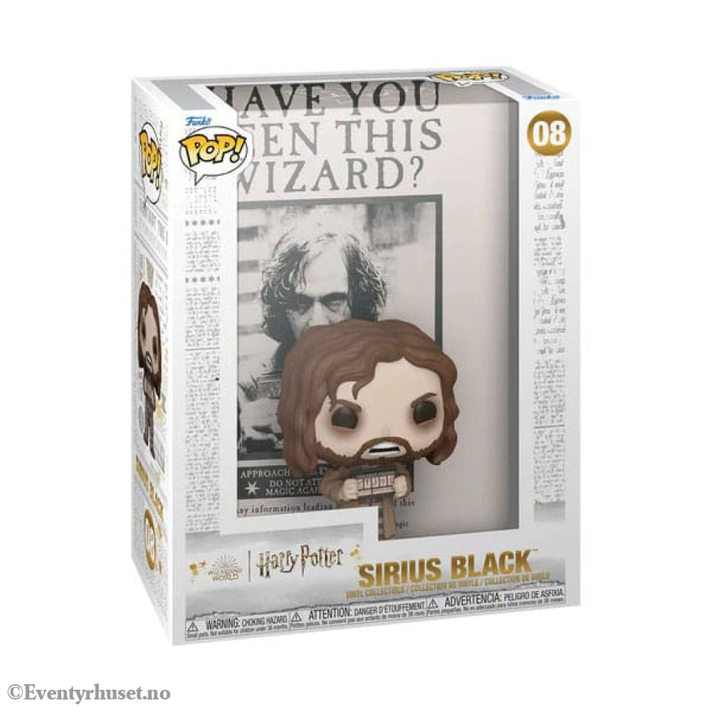 Harry Potter POP! Comic Cover Vinyl Figure Poster w/Sirius Black 9 cm Collectibles