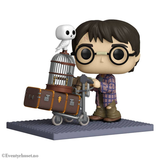 Harry Potter POP! Deluxe Vinyl Figure Harry Pushing Trolley 9 cm Collectibles