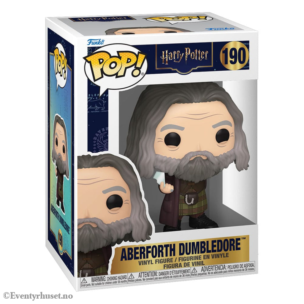 Harry Potter POP! Movies Vinyl Figure Aberforth Dumbledore with Mirror Shard 9 cm Collectibles