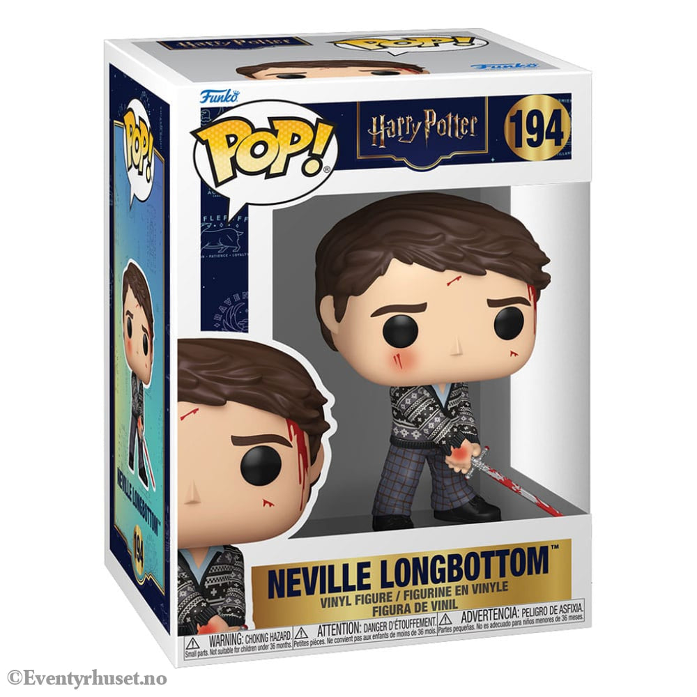 Harry Potter POP! Movies Vinyl Figure Neville Longbottom with Sword of Gryffindor 9 cm Collectibles