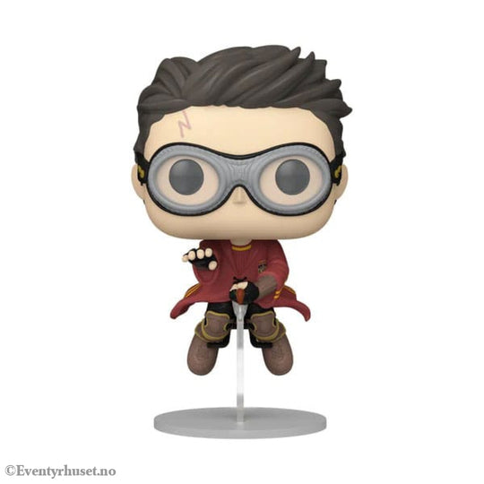 Harry Potter POP! Movies Vinyl Figure Harry w/Broom(Quidditch) 9 cm Collectibles