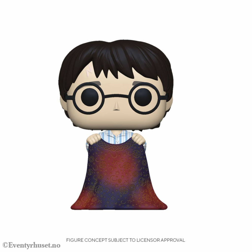 Harry Potter POP! Movies Vinyl Figure Harry w/Invisibility Cloak 9 cm Collectibles
