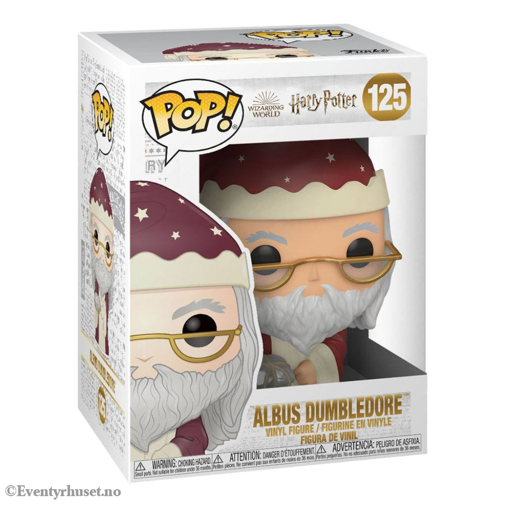 Harry Potter POP! Vinyl Figure Holiday Albus Dumbledore 9 cm Collectibles