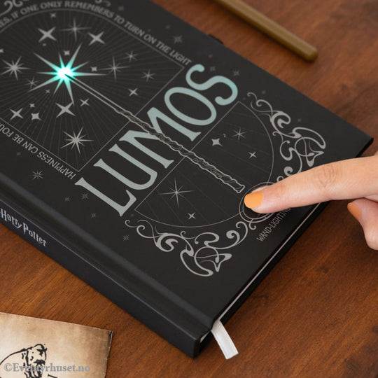 Harry Potter Premium Notebook A5 with Light Lumos Maxima Home & Gifts