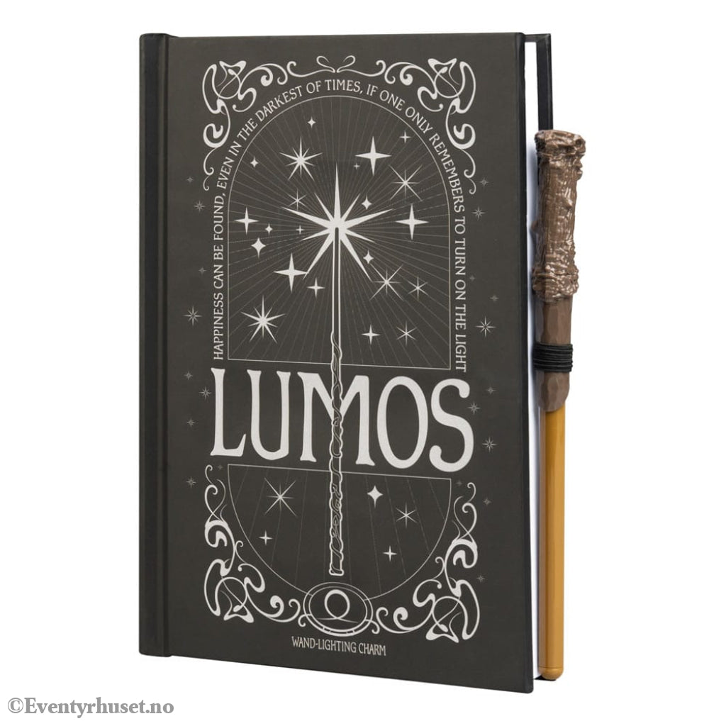 Harry Potter Premium Notebook A5 with Light Lumos Maxima Home & Gifts