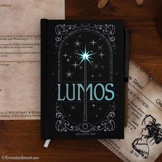 Harry Potter Premium Notebook A5 with Light Lumos Maxima Home & Gifts