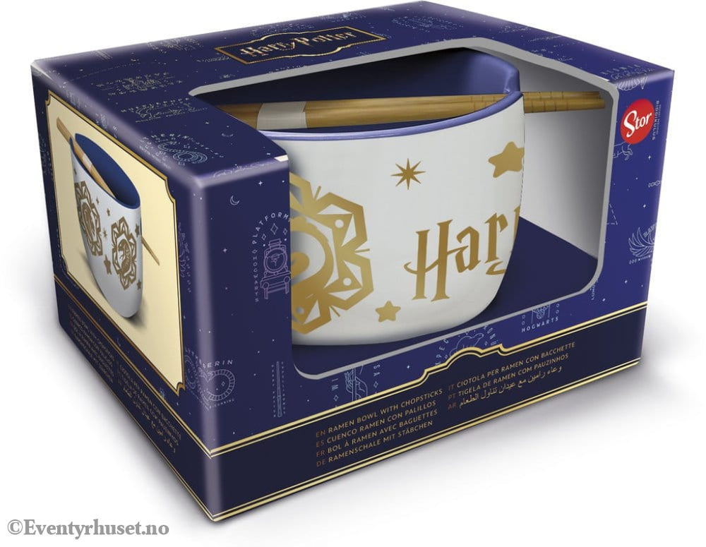 Harry Potter Ramen Bowl with Chopsticks Magic & Mayhem Manga & Anime