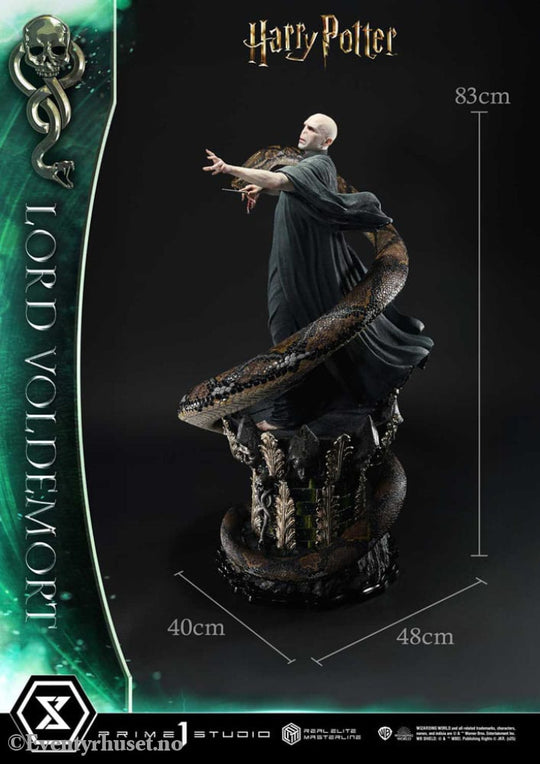 Harry Potter Real Elite Masterline Series Statue 1/4 Lord Voldemort Bonus Version 83 cm Collectibles