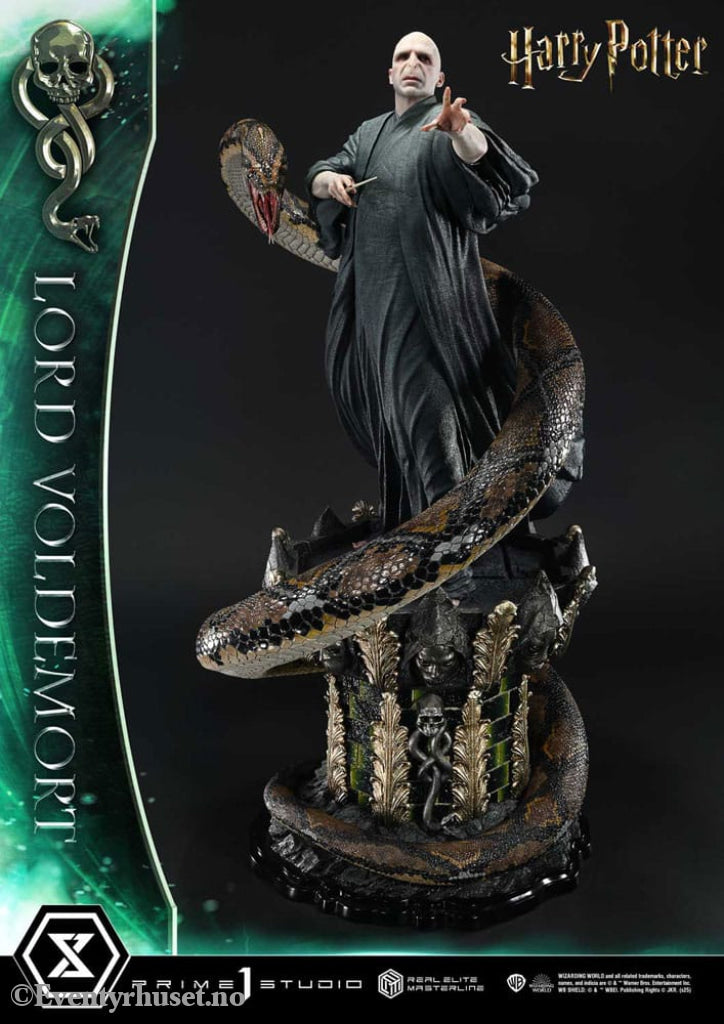 Harry Potter Real Elite Masterline Series Statue 1/4 Lord Voldemort Bonus Version 83 cm Collectibles