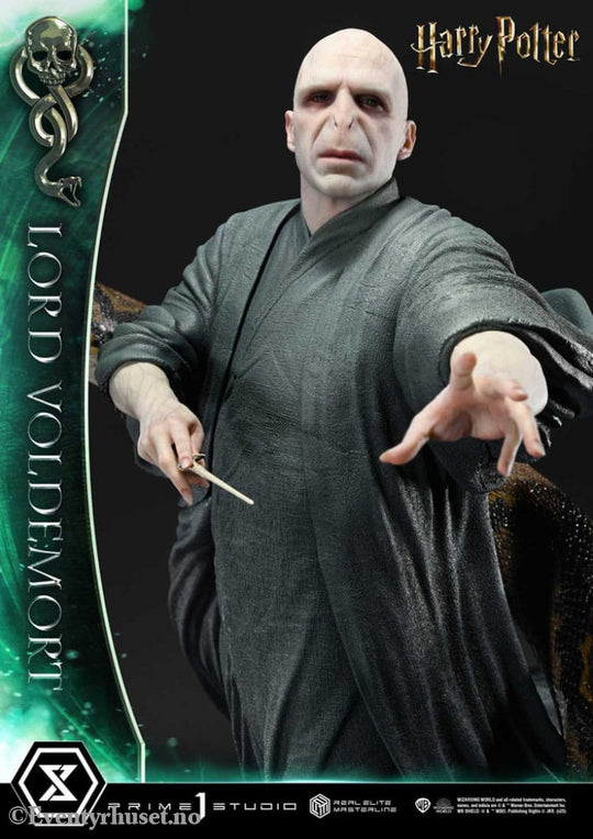 Harry Potter Real Elite Masterline Series Statue 1/4 Lord Voldemort Bonus Version 83 cm Collectibles
