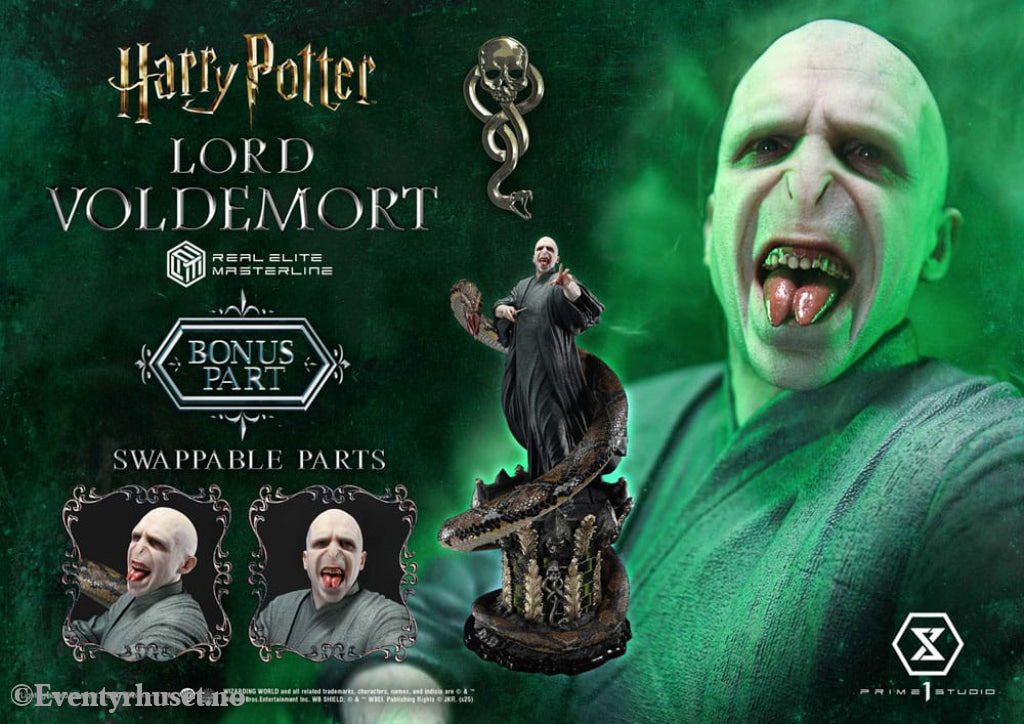 Harry Potter Real Elite Masterline Series Statue 1/4 Lord Voldemort Bonus Version 83 cm Collectibles