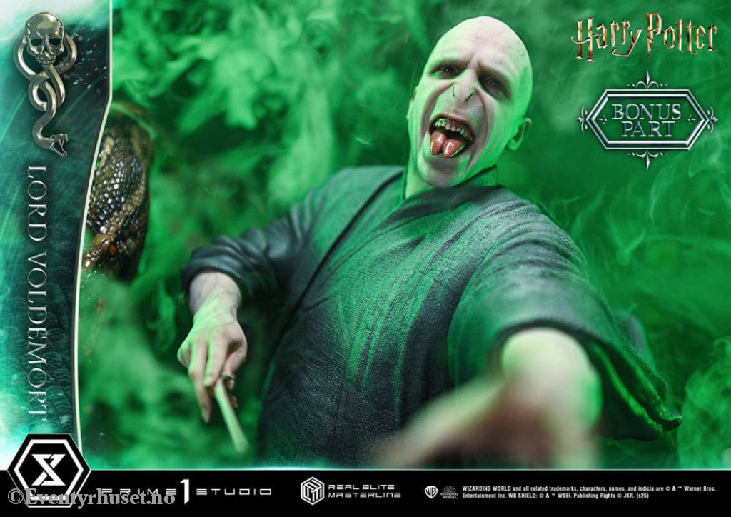 Harry Potter Real Elite Masterline Series Statue 1/4 Lord Voldemort Bonus Version 83 cm Collectibles