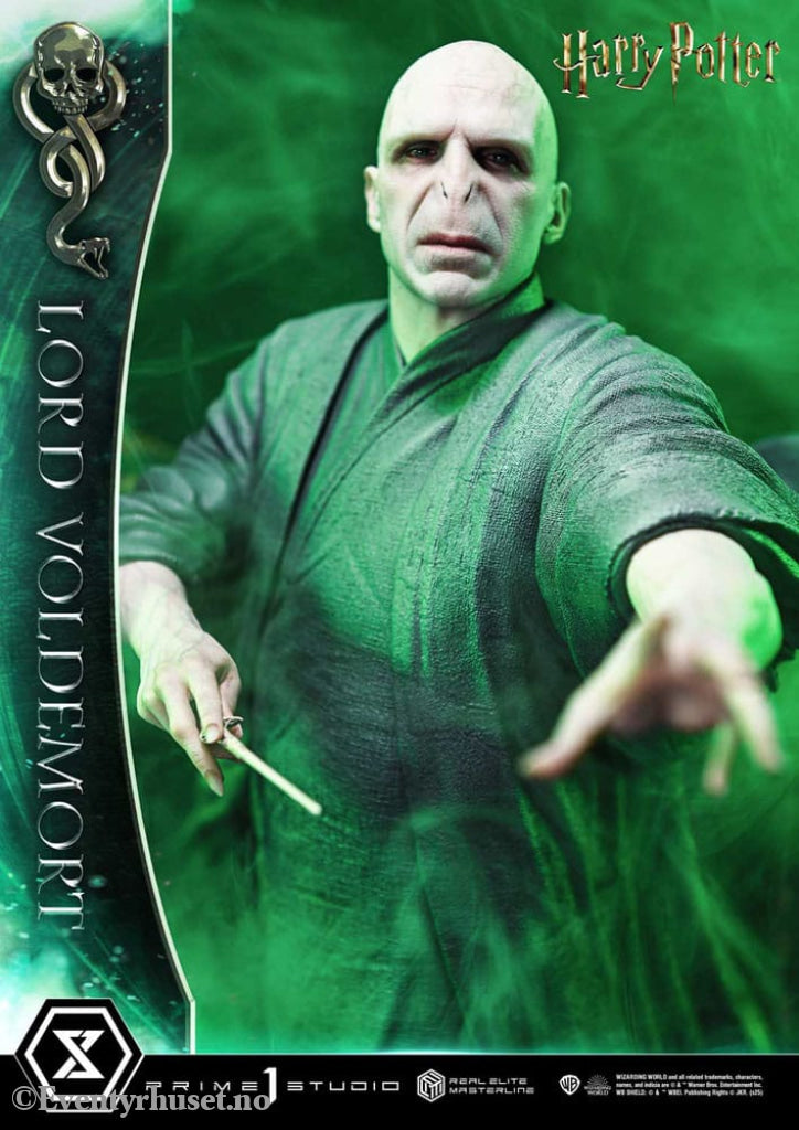 Harry Potter Real Elite Masterline Series Statue 1/4 Lord Voldemort Bonus Version 83 cm Collectibles
