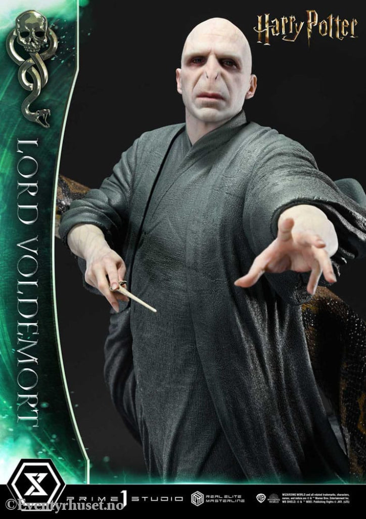 Harry Potter Real Elite Masterline Series Statue 1/4 Lord Voldemort Bonus Version 83 cm Collectibles