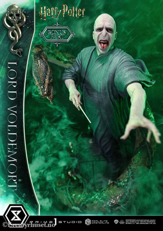 Harry Potter Real Elite Masterline Series Statue 1/4 Lord Voldemort Bonus Version 83 cm Collectibles