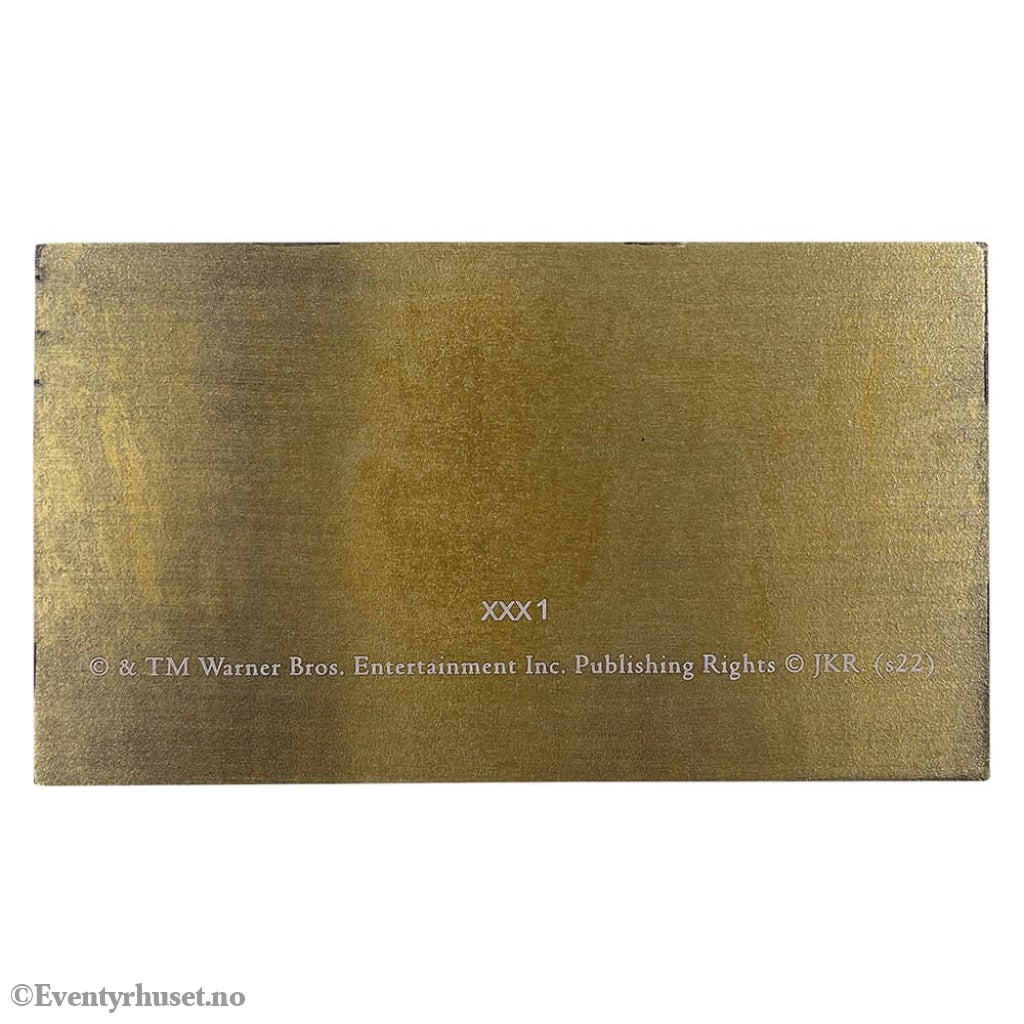 Harry Potter Replica Hogwarts Train Ticket Limited Edition Collectibles