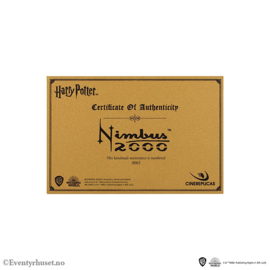 Harry Potter Replica Nimbus 2000 Magic Broom Junior Collectibles