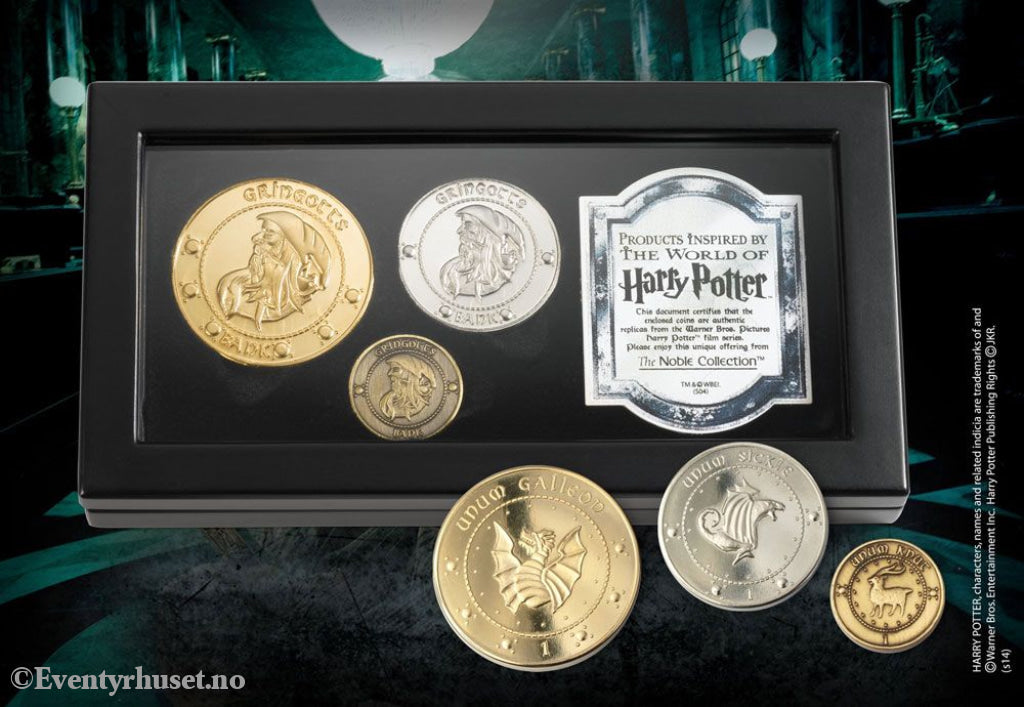 Harry Potter Replica The Gringotts Bank Coin Collection Collectibles