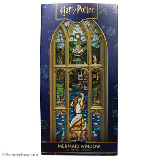 Harry Potter Resin Plaque Mermaid Stained Glass Window Home & Gifts