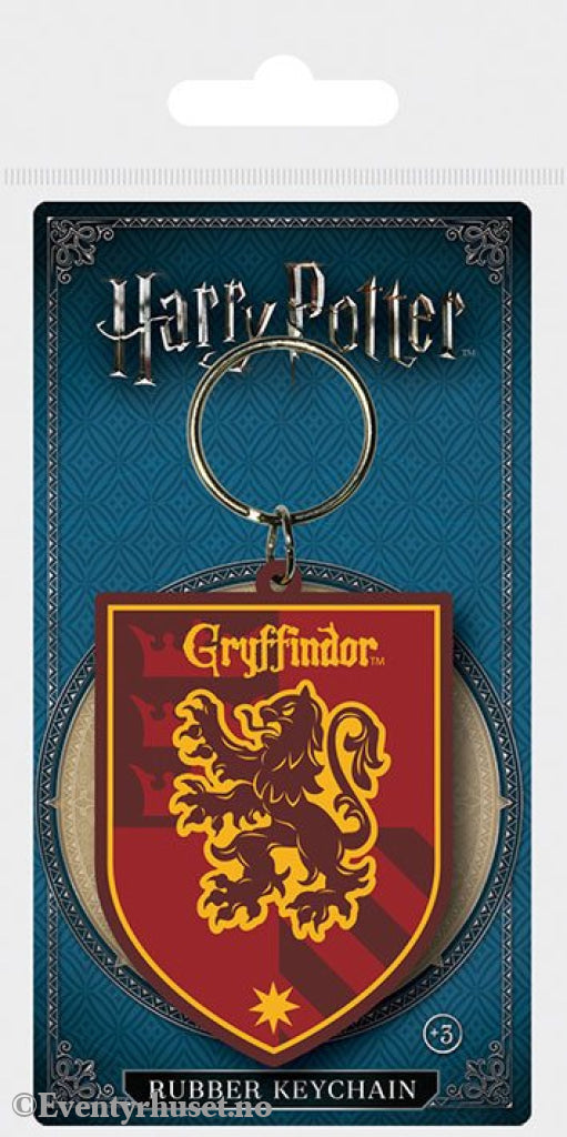 Harry Potter Rubber Keychain Gryffindor 6 cm Fashion & Accessories