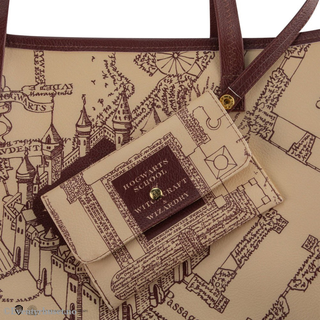 Harry Potter Shopping Bag & Pouch Marauder’s Map Fashion & Accessories