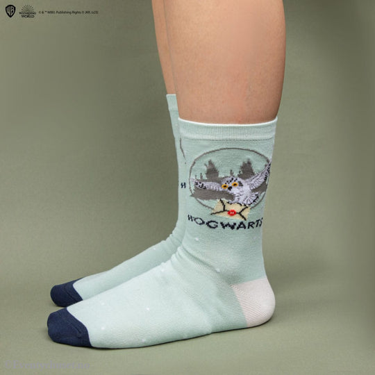 Harry Potter Socks 3-Pack Hedwig Fashion & Accessories