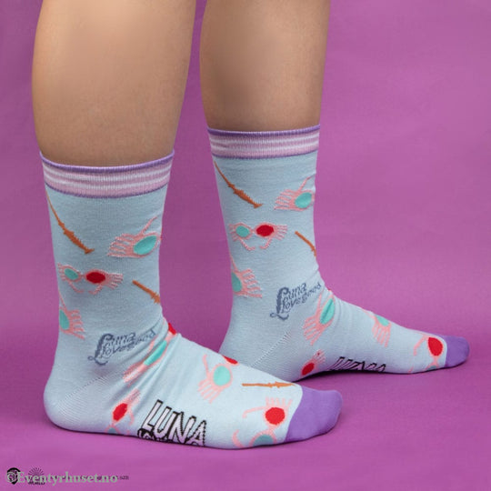 Harry Potter Socks 3-Pack Luna Lovegood Fashion & Accessories