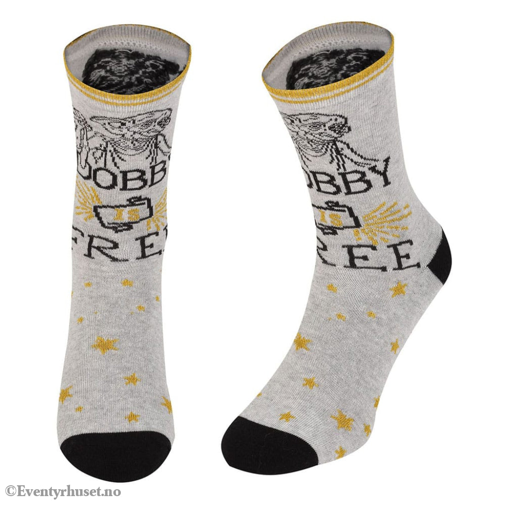 Harry Potter Socks Dobby Is Free S-M Fashion & Accessories
