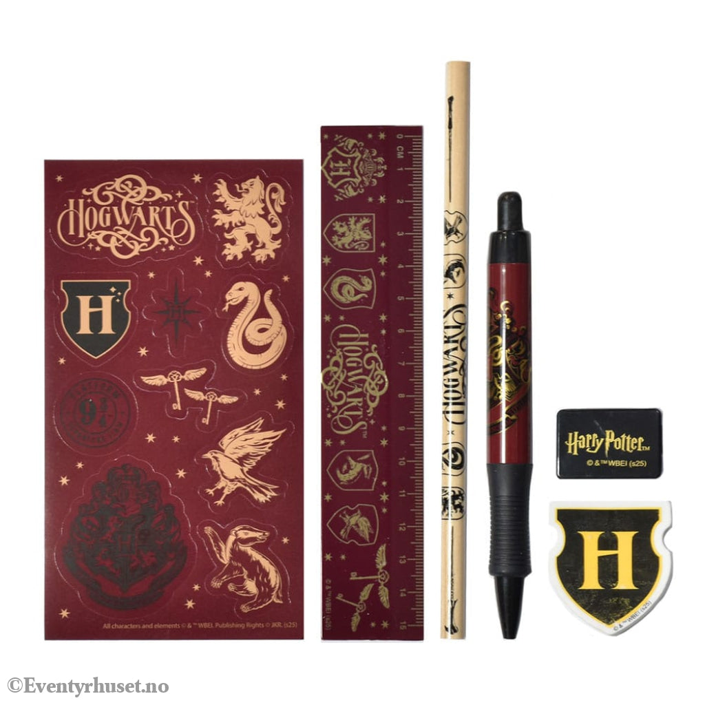 Harry Potter Stationery Set 6-Pack Magical Locations Home & Gifts