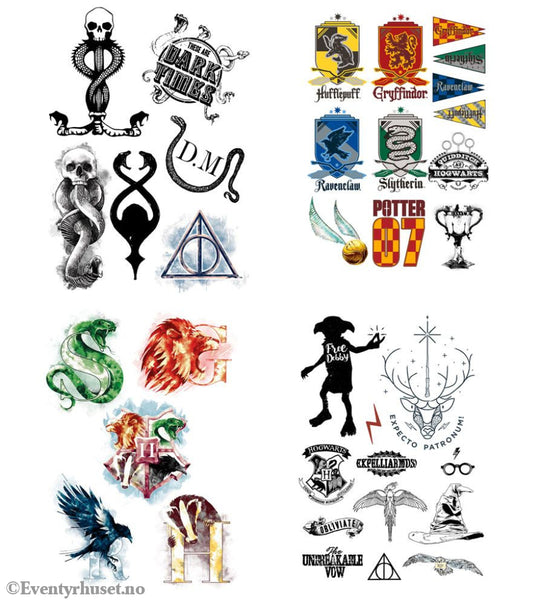 Harry Potter Temporary Tattoos Set Home & Gifts