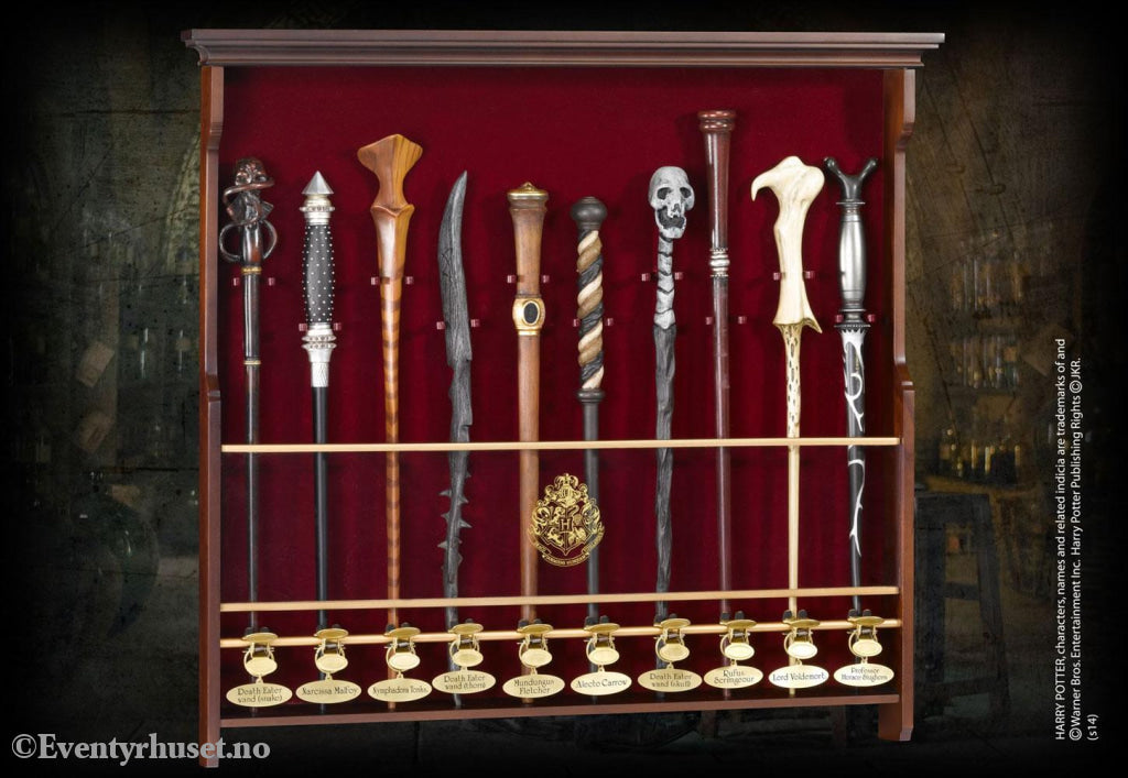 Harry Potter Ten Character Wand Display Collectibles
