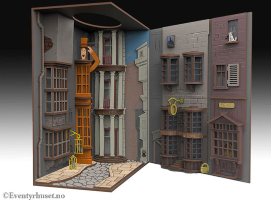 Harry Potter Tiny Adventures Book Nook Mini Diorama Diagon Alley 23 cm Toys