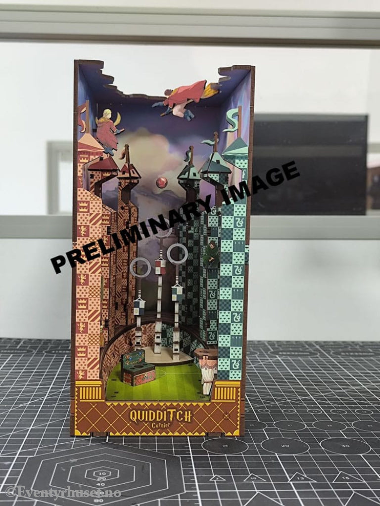 Harry Potter Tiny Adventures Book Nook Mini Diorama Quidditch Pitch 23 cm Toys