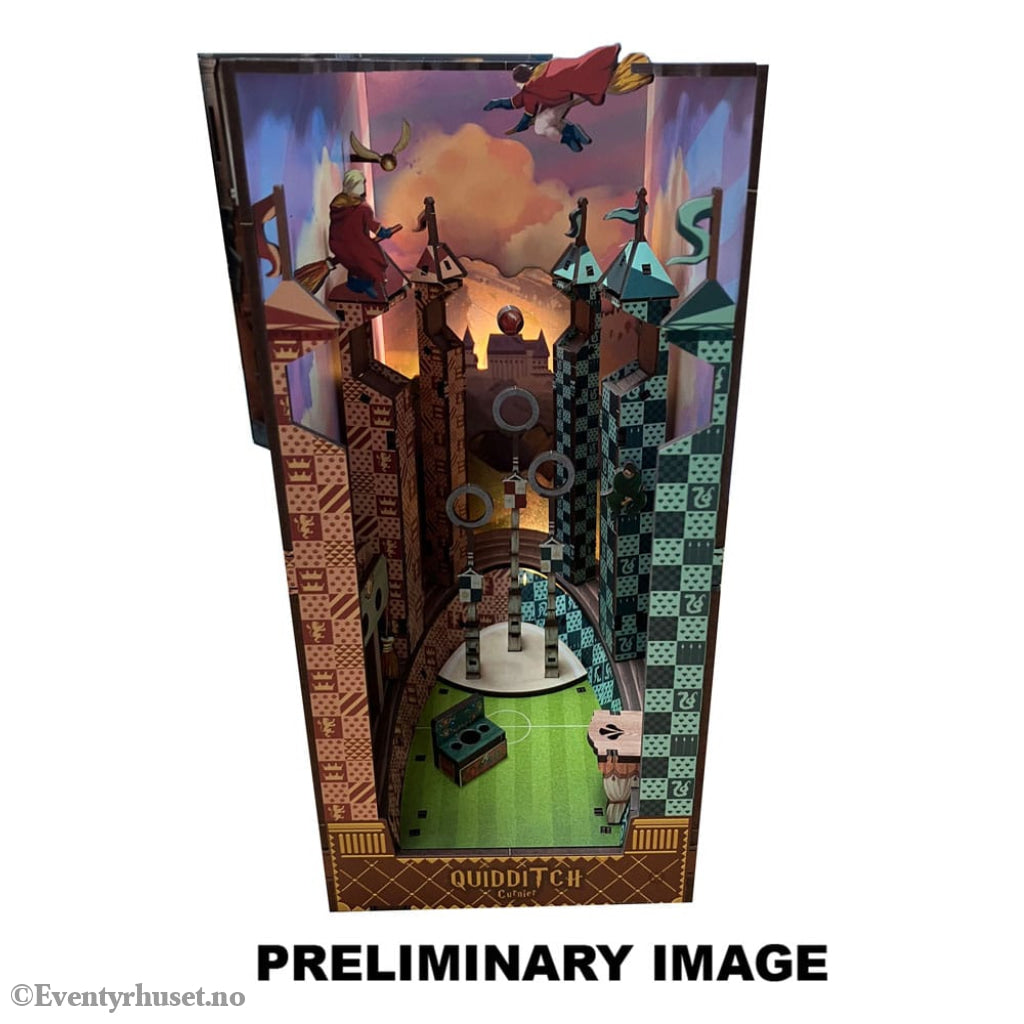 Harry Potter Tiny Adventures Book Nook Mini Diorama Quidditch Pitch 23 cm Toys