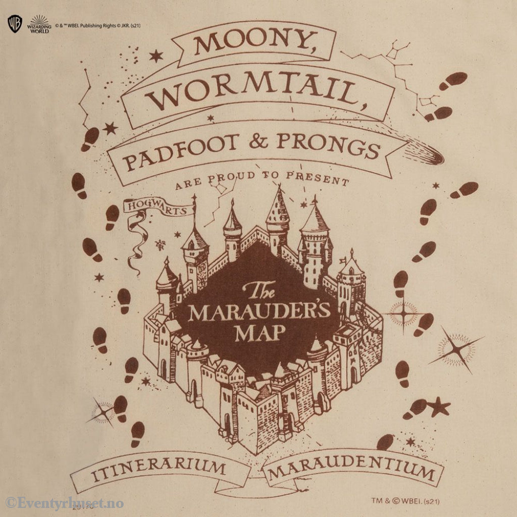 Harry Potter Tote Bag Marauder Map Fashion & Accessories
