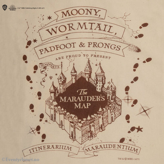Harry Potter Tote Bag Marauder Map Fashion & Accessories